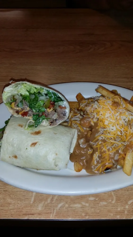 Bacon Cheese Burger Wrap It