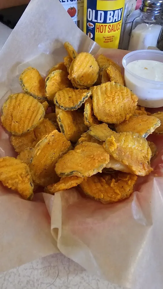 Spicy Fried Pickles